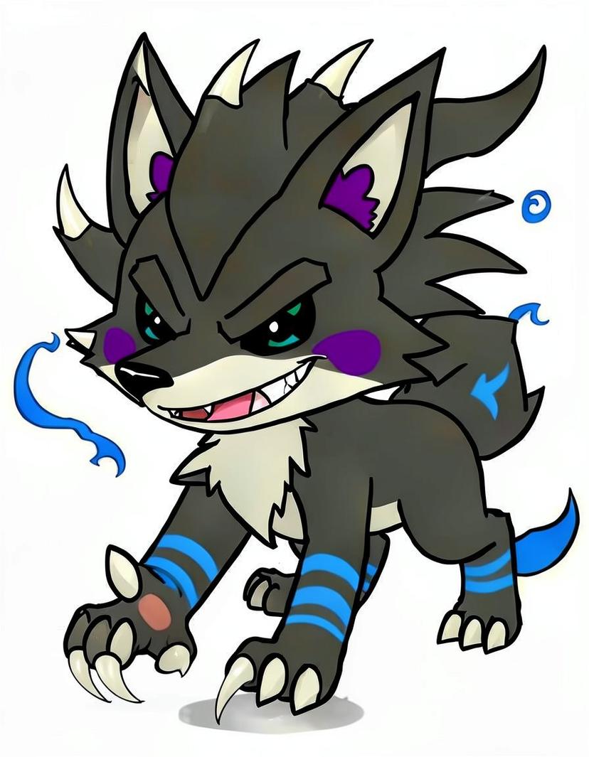 sharpclaw, a Pokemon OC made on GenTube
