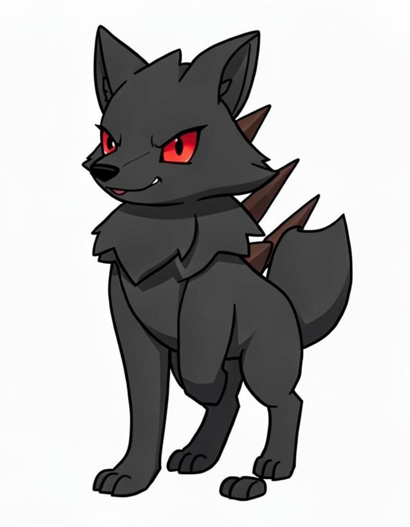 Shadefang, a Pokemon OC made on GenTube