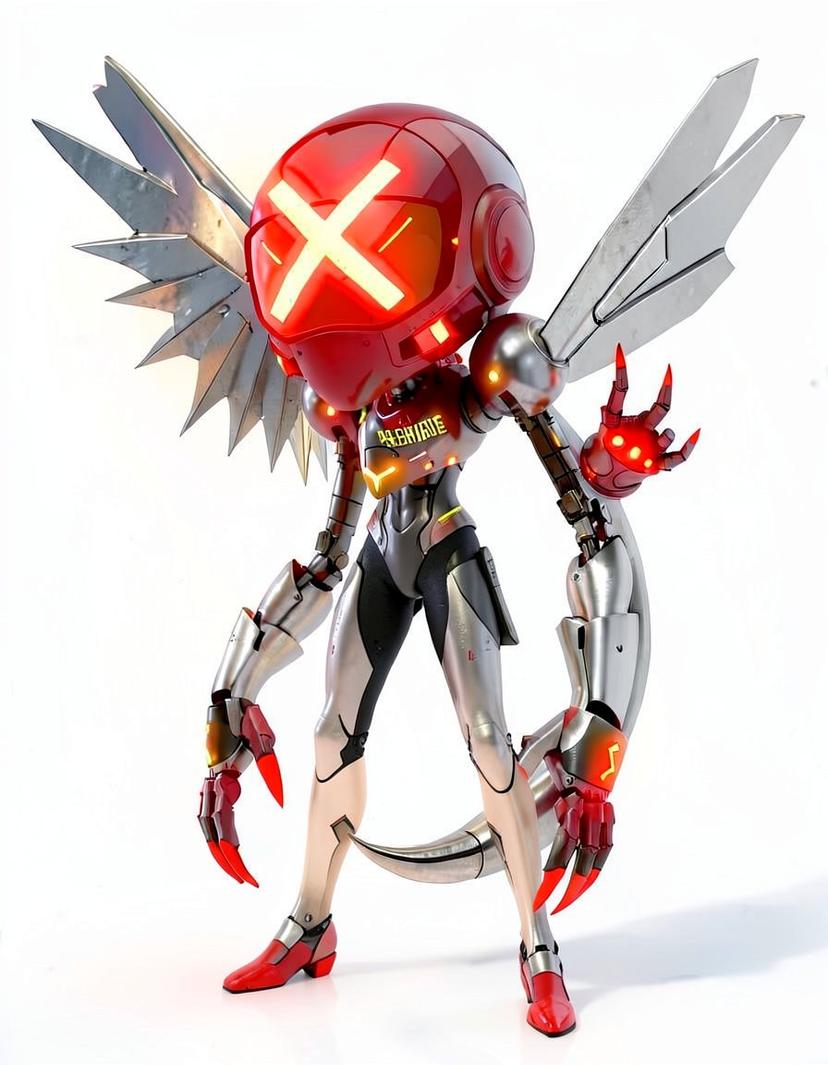 Nightshade, a Murder Drones OC made on GenTube