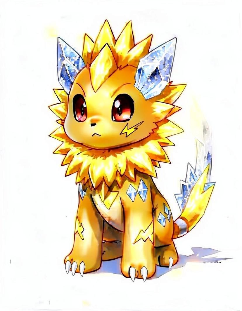 Voltora, a Pokemon OC made on GenTube