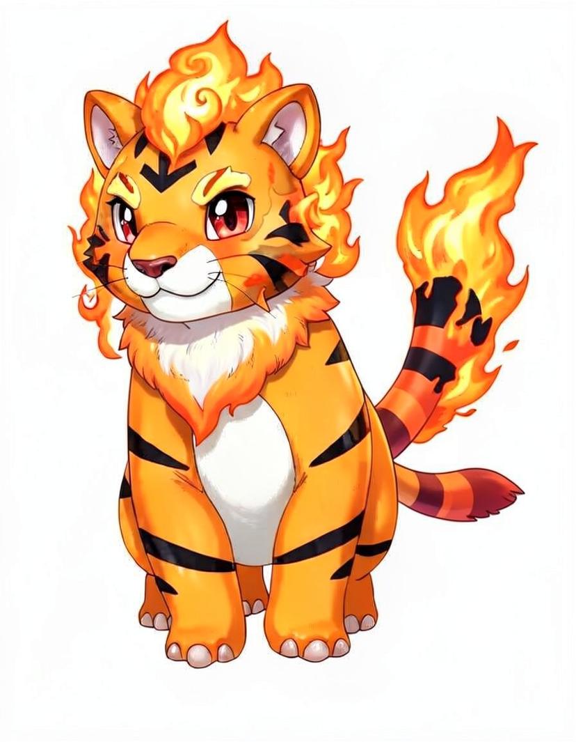 Katon, a Pokemon OC made on GenTube