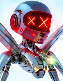 CrimsonSync, a Murder Drones OC made on GenTube