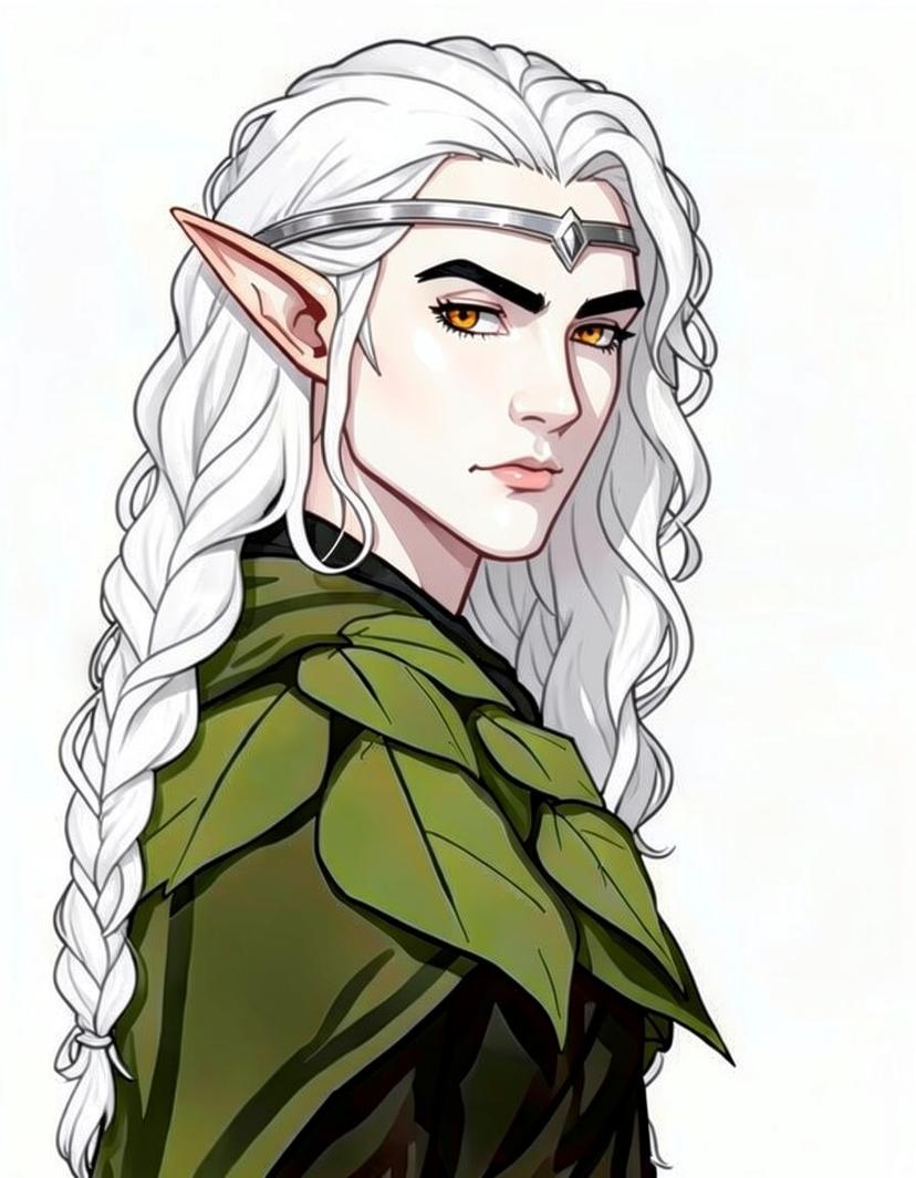 Cýron, a Lord of the Rings OC made on GenTube
