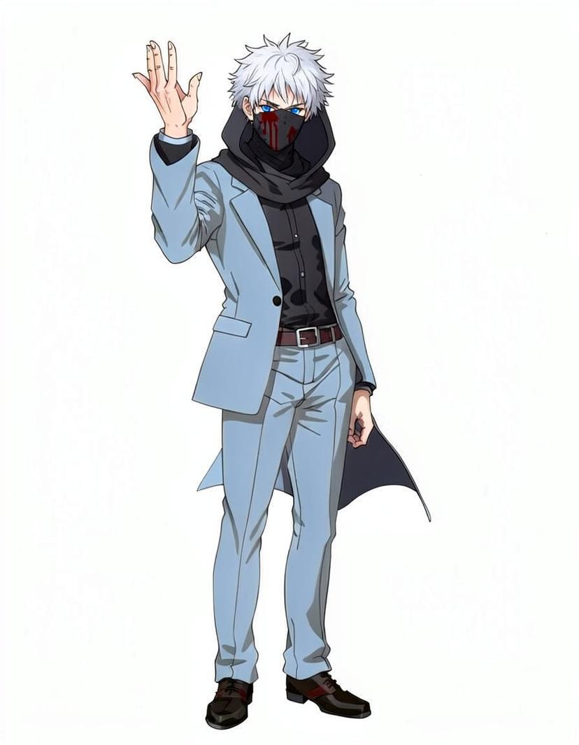 Haruki Sasaki, a Jujutsu Kaisen OC made on GenTube