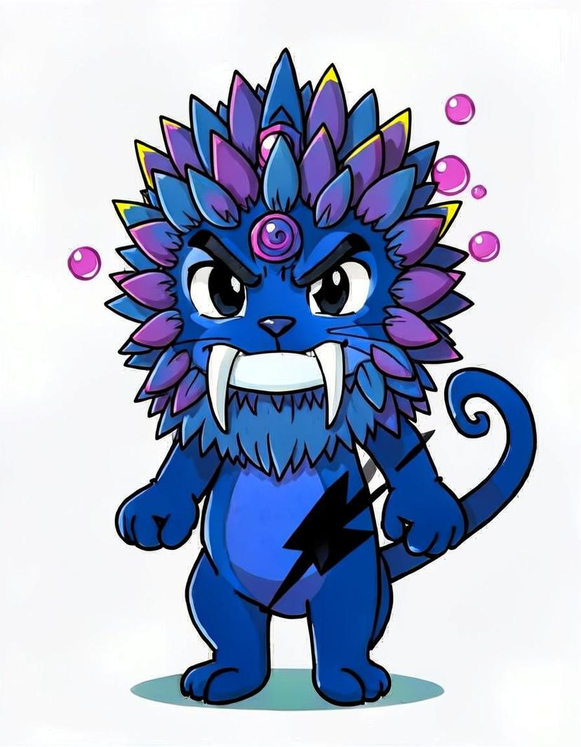 Mystic Cobaltcrest, a Pokemon OC made on GenTube
