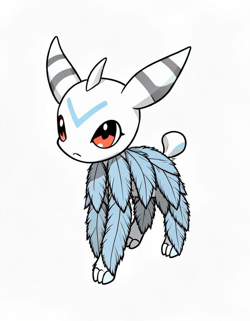 mewfi, a Pokemon OC made on GenTube