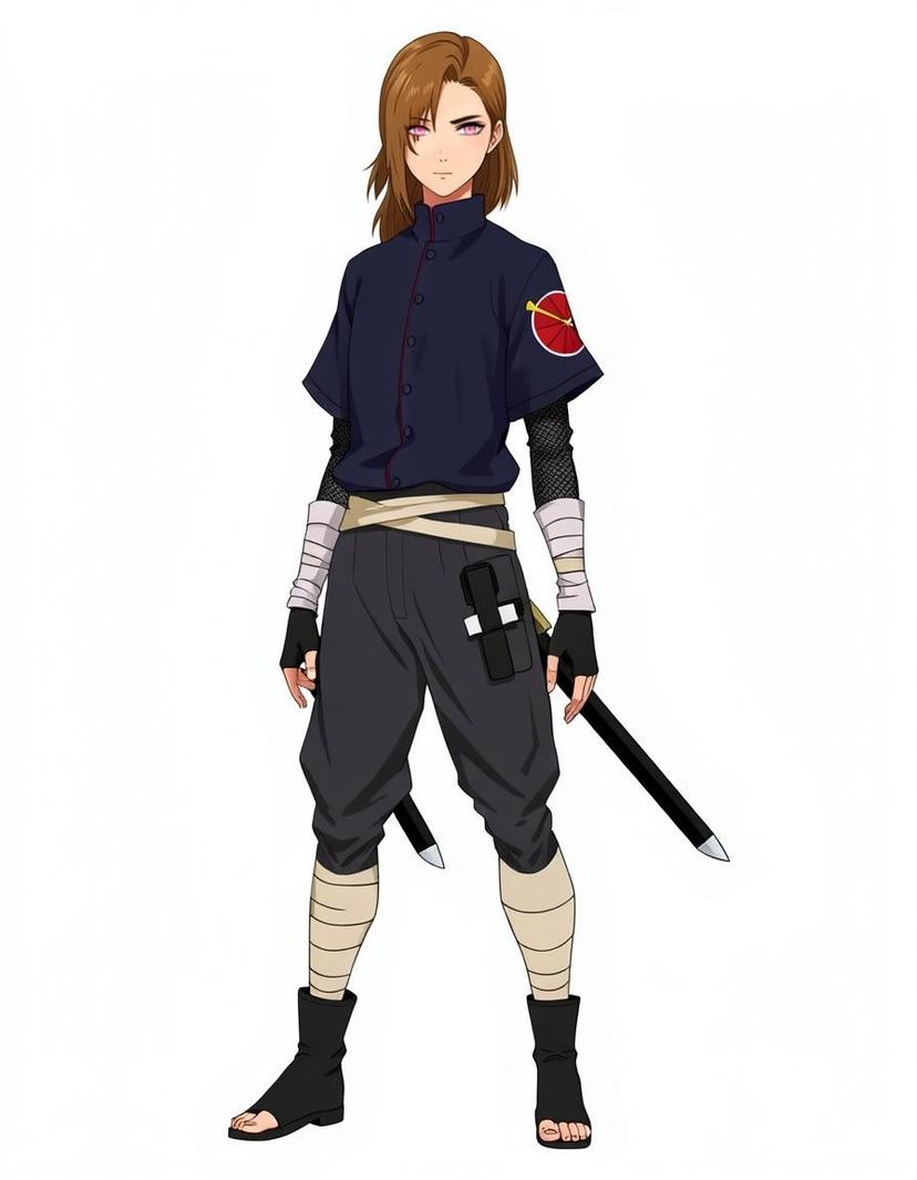 Silent Vane, a Naruto OC made on GenTube