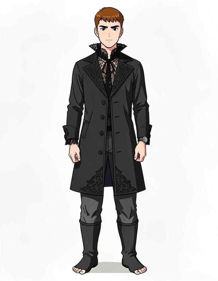 Ashen Vale, a Naruto OC made on GenTube