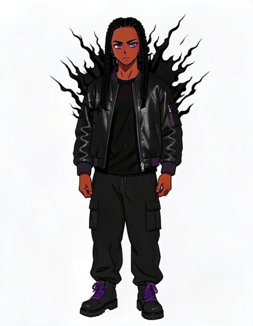 Zarenyen, a Naruto OC made on GenTube