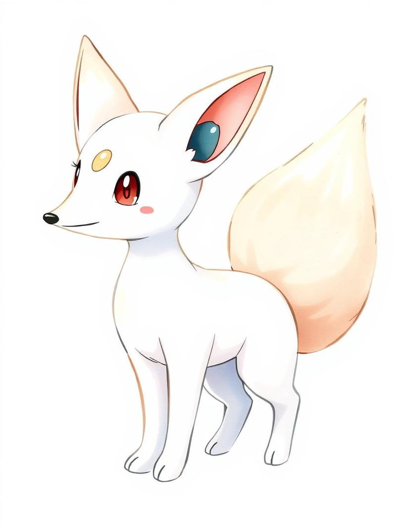 Mirafen, a Pokemon OC made on GenTube