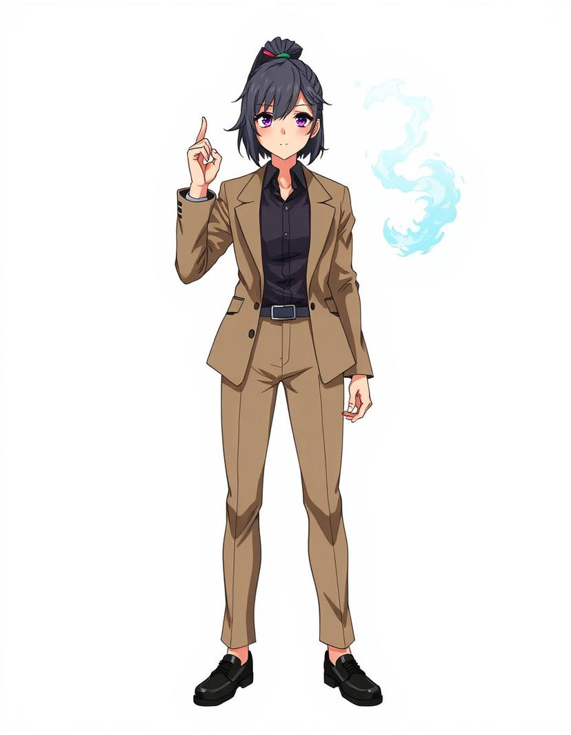 Masumi Okkotsu, a Jujutsu Kaisen OC made on GenTube