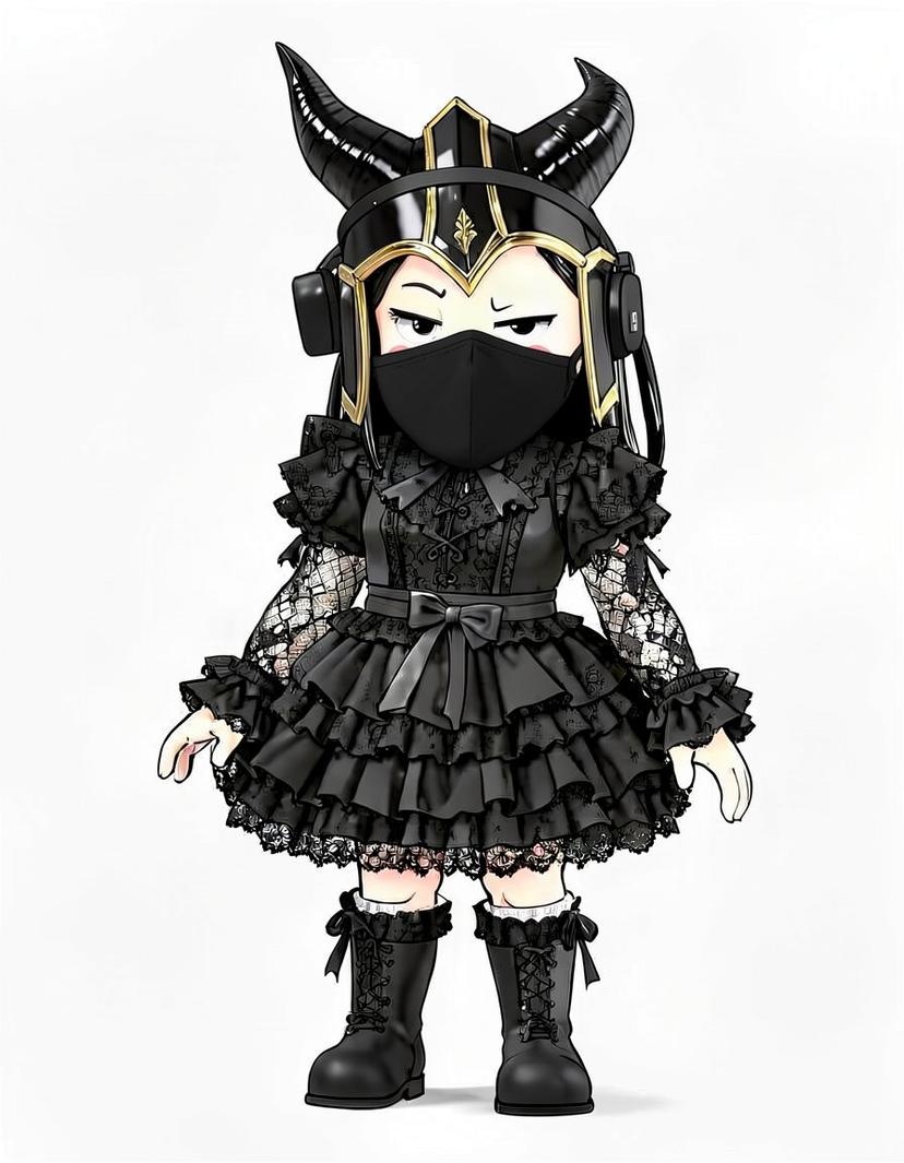 Natalie Stornrider, a Roblox OC made on GenTube