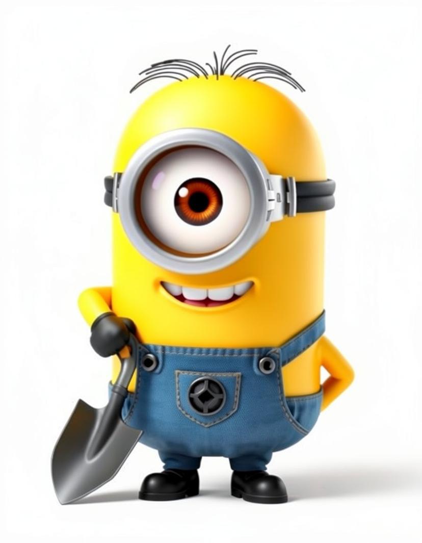 Sunny Sprout, a Minion OC made on GenTube