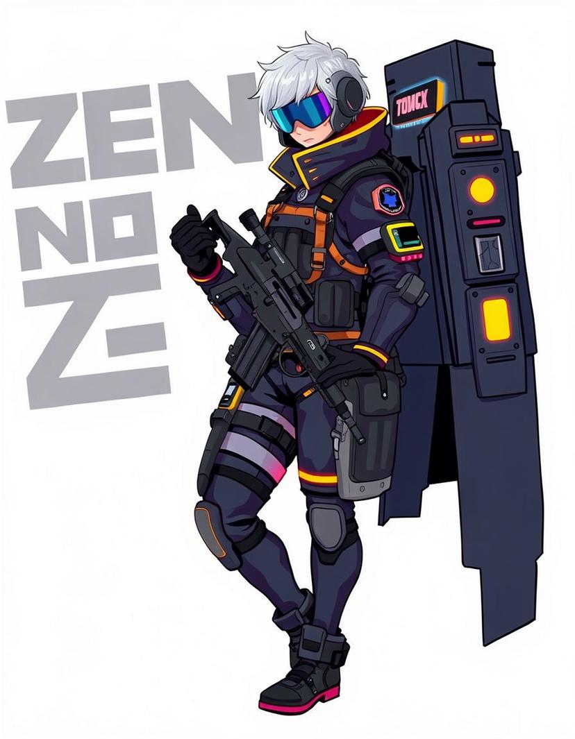 bennett jaryd, a Zenless Zone Zero OC made on GenTube