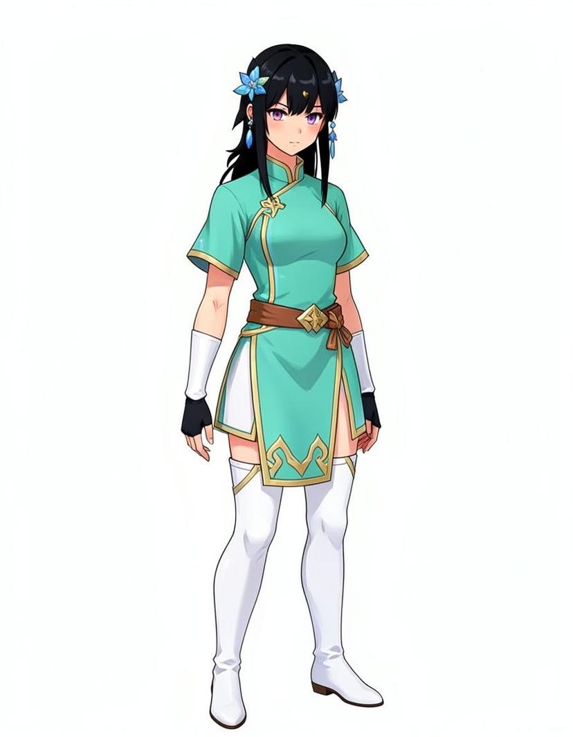 Shadowveil, a Naruto OC made on GenTube