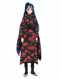 ObsidianCloud, a Naruto OC made on GenTube