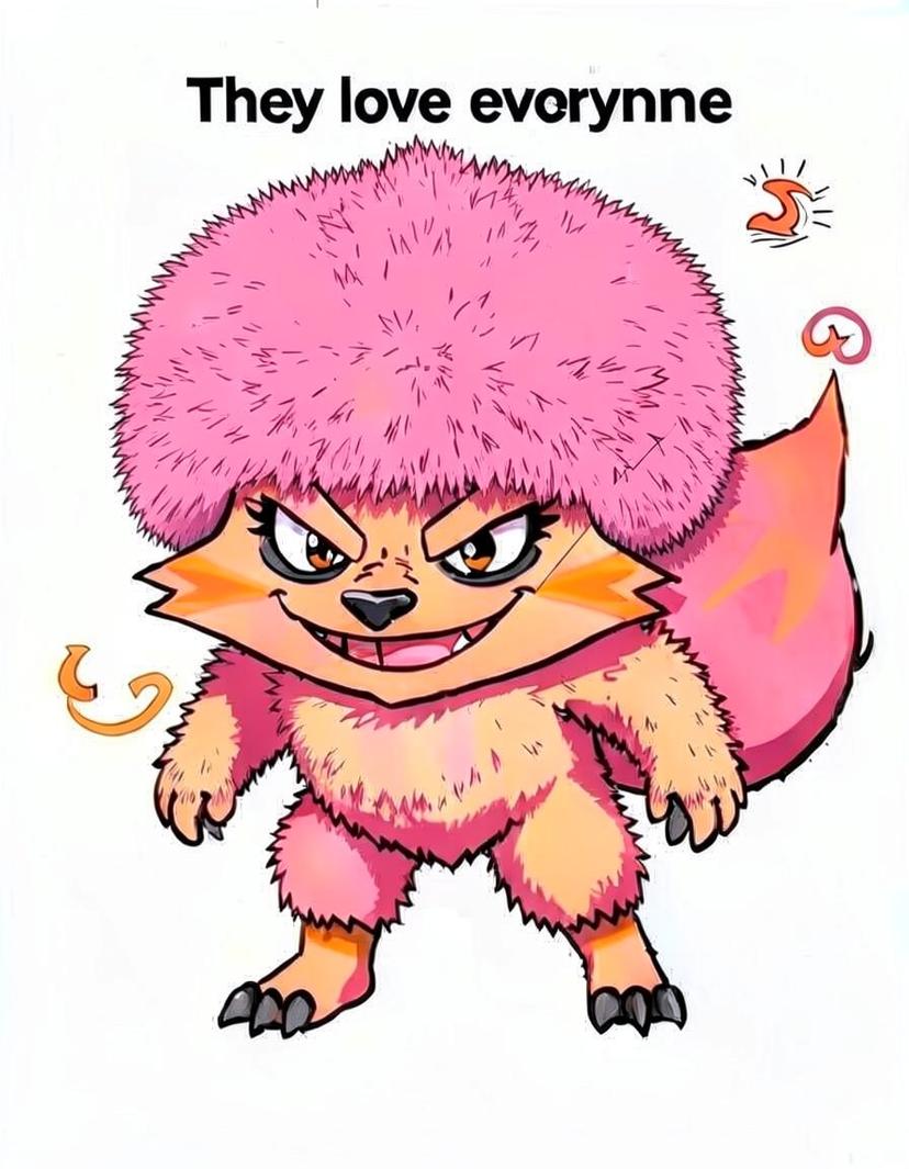 Shadowfluff, a Pokemon OC made on GenTube