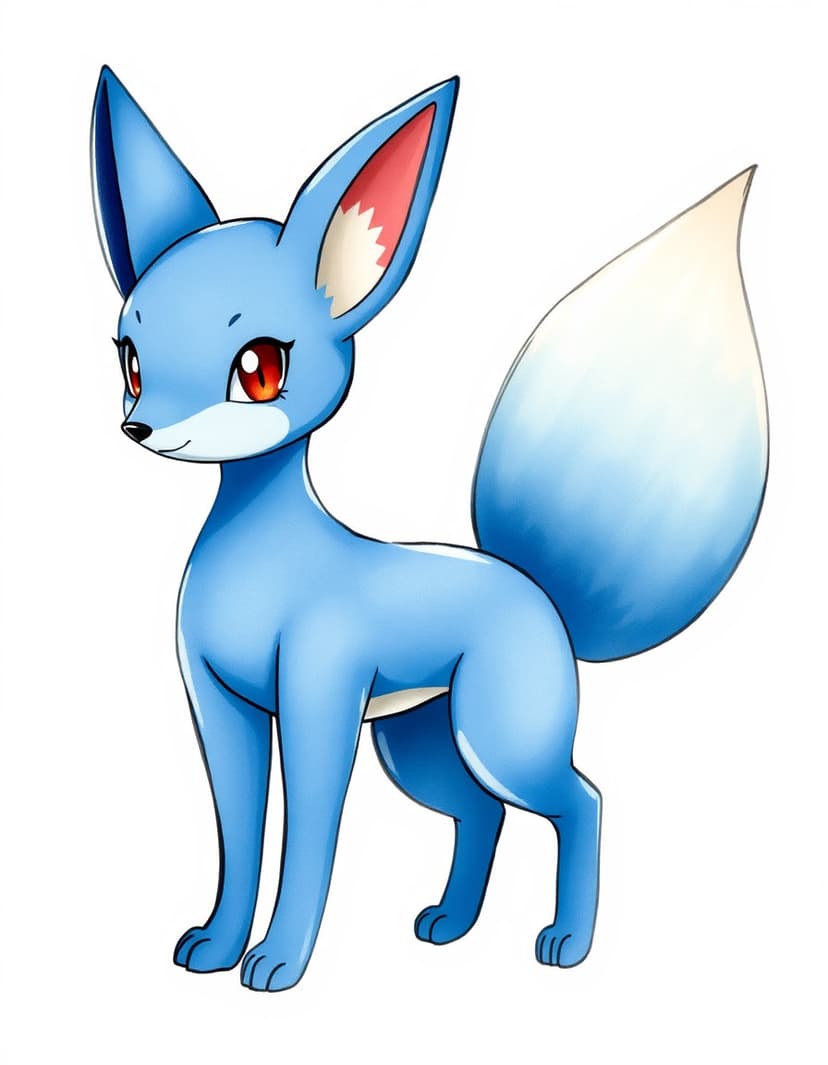 Novakit, a Pokemon OC made on GenTube