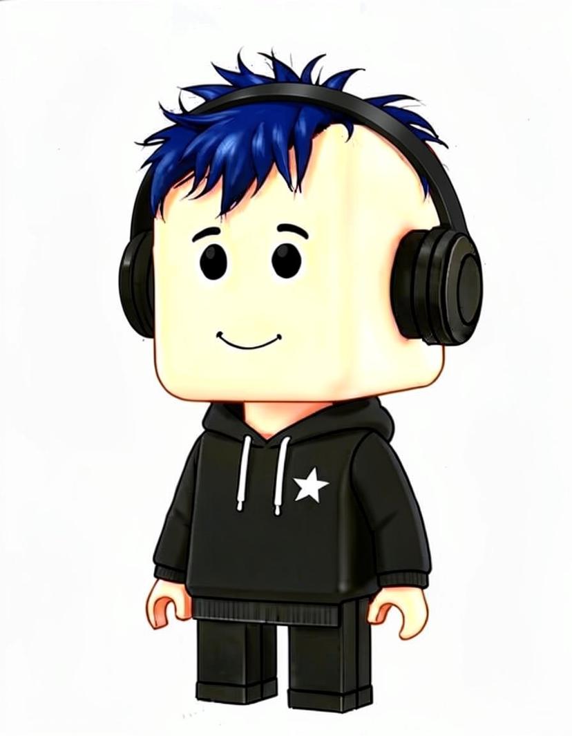 Neonstar, a Roblox OC made on GenTube