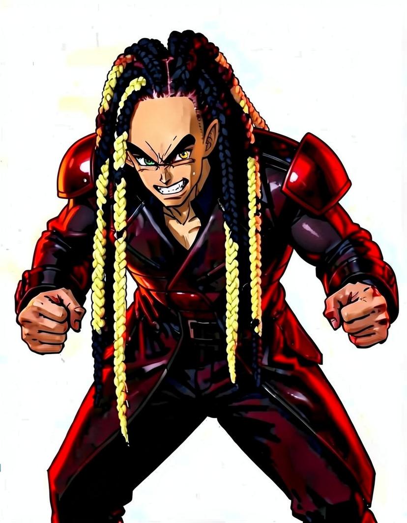 Rokazun, a Dragon Ball OC made on GenTube