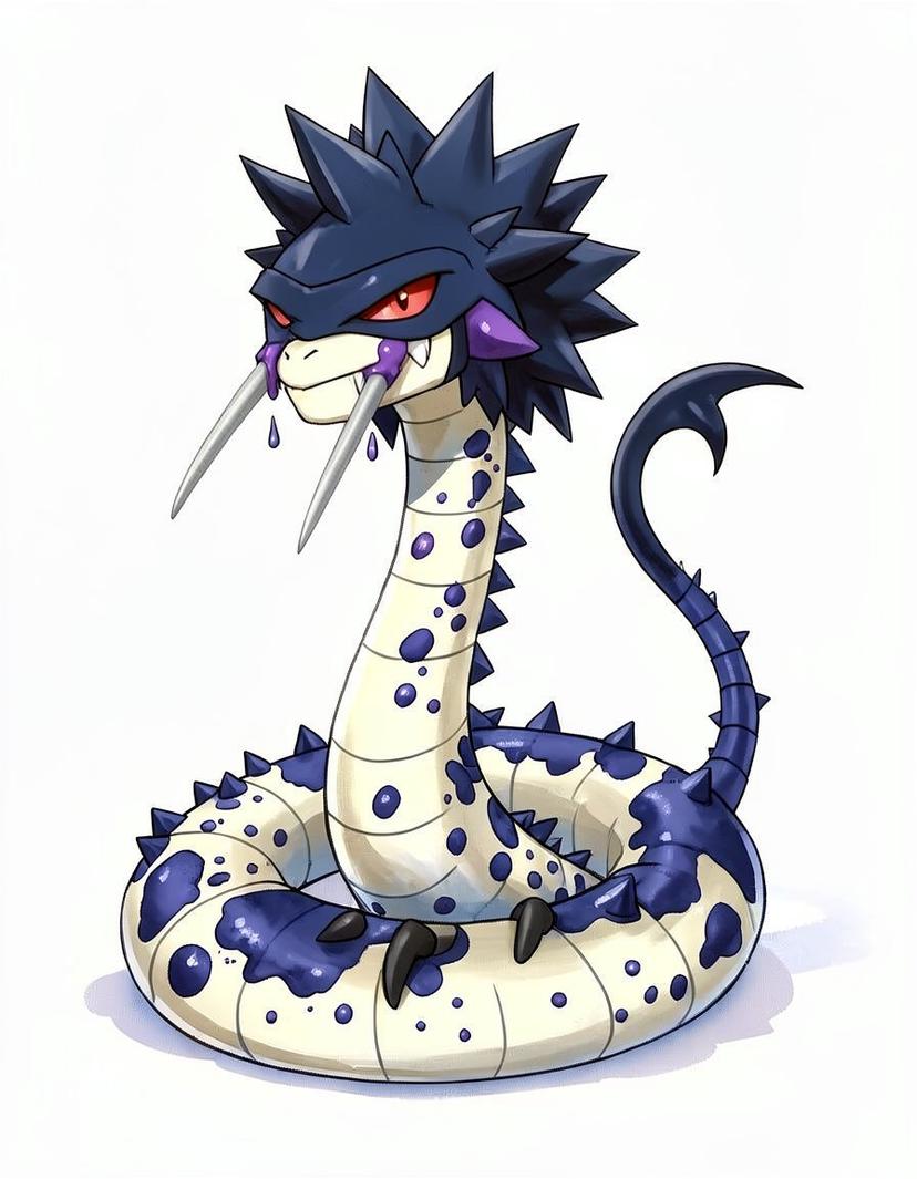 Darktail, a Pokemon OC made on GenTube