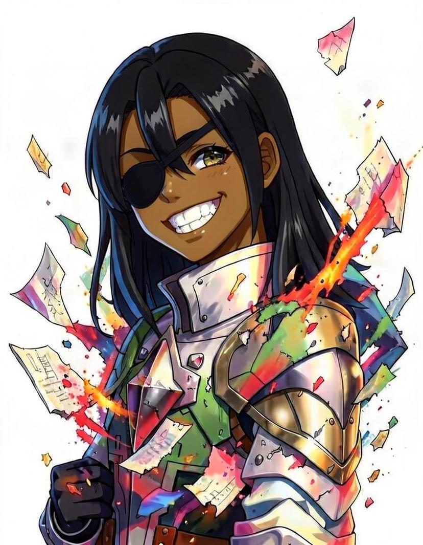 Walter, a Waifu OC made on GenTube