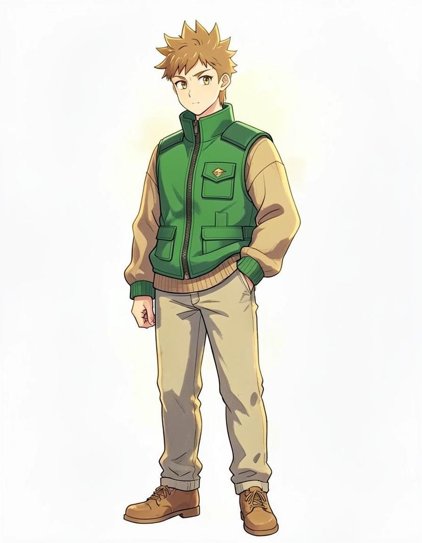 Boris, a Naruto OC made on GenTube