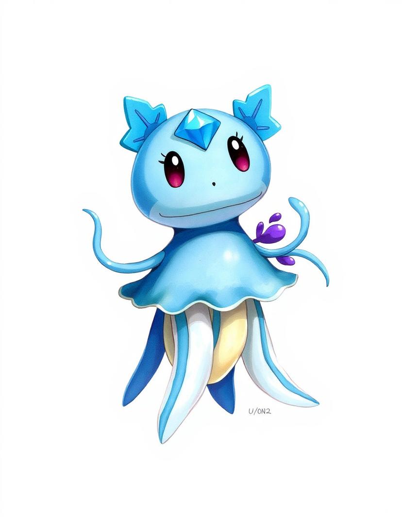 Aciditacle, a Pokemon OC made on GenTube