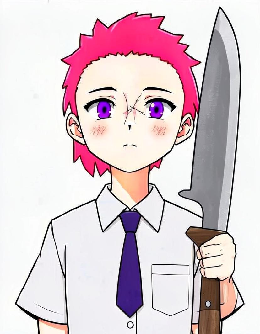 Bladecrest, a Naruto OC made on GenTube