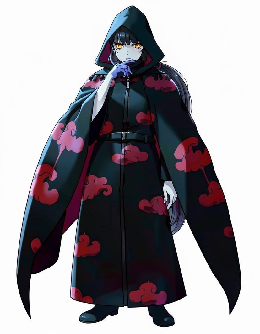 Nightshade Veil, a Naruto OC made on GenTube