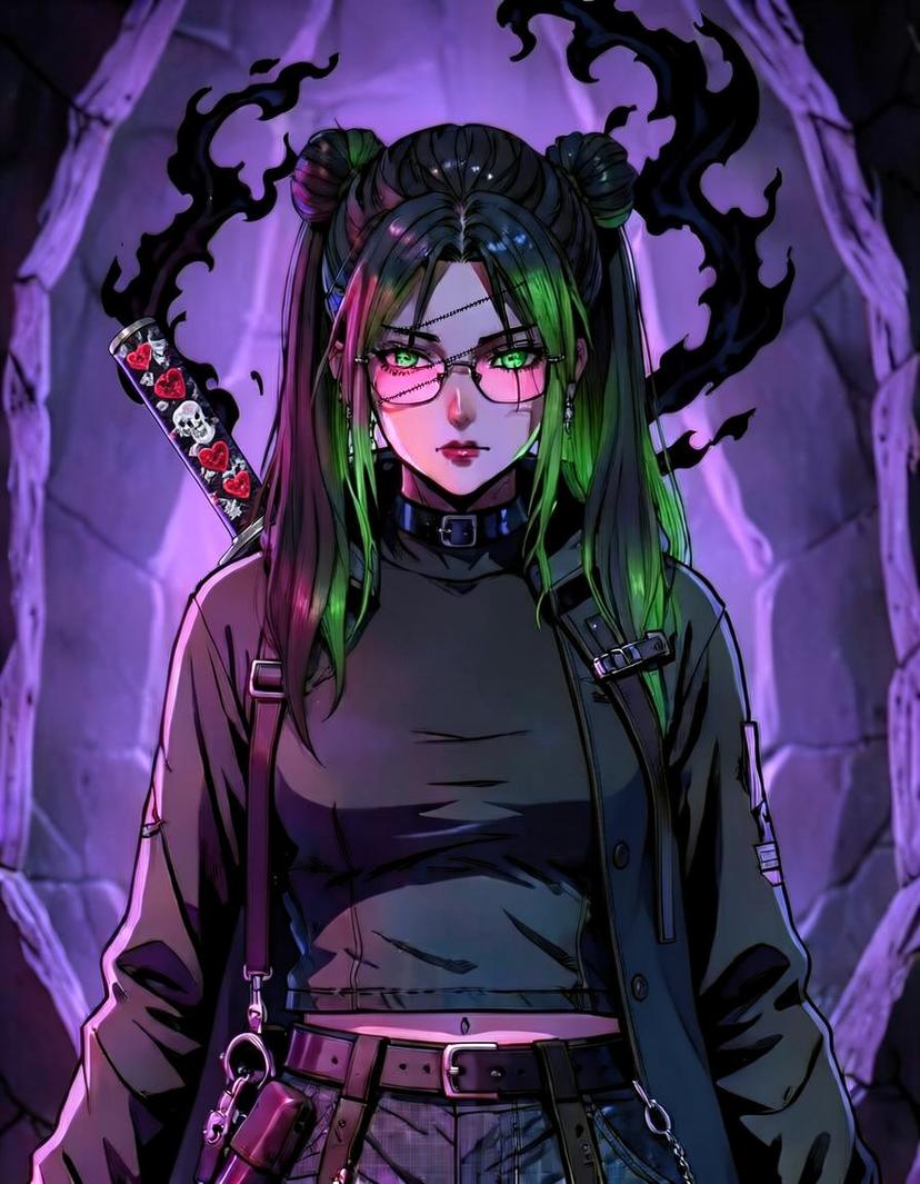 Clarissa Devon, a Jujutsu Kaisen OC made on GenTube