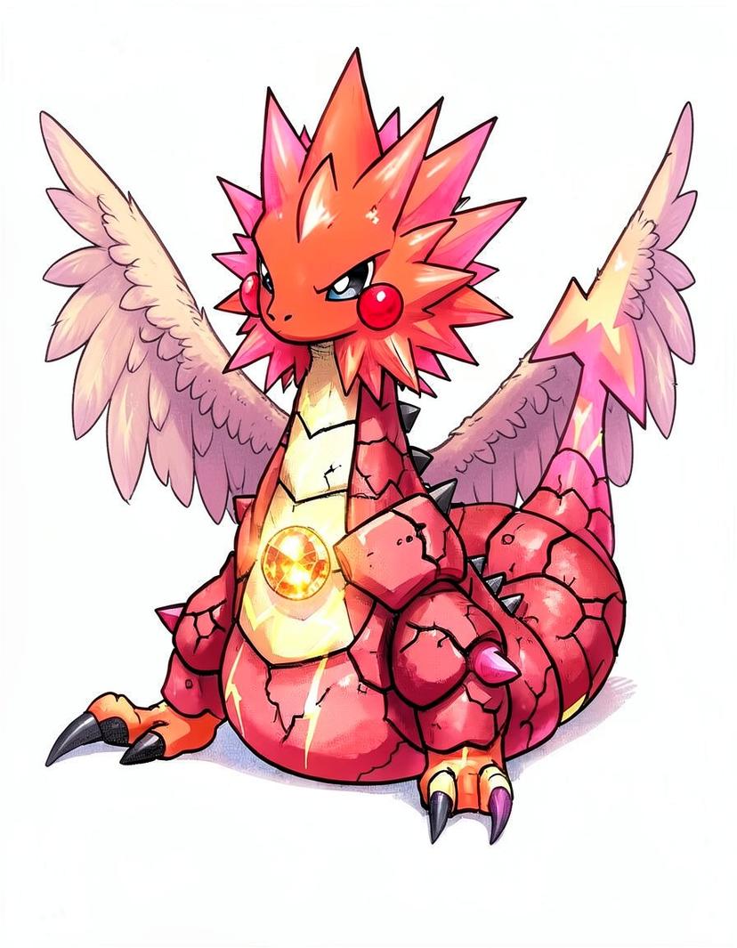 Statichiss, a Pokemon OC made on GenTube