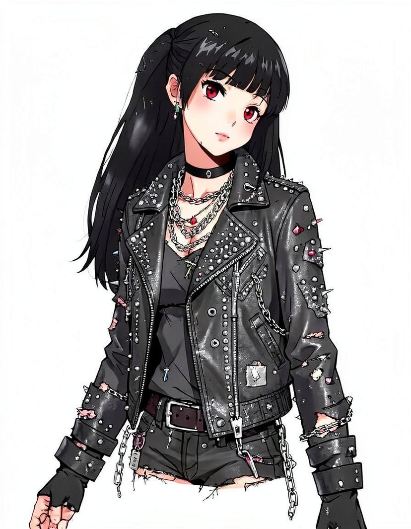 Crimson Veil, a Death Note OC made on GenTube