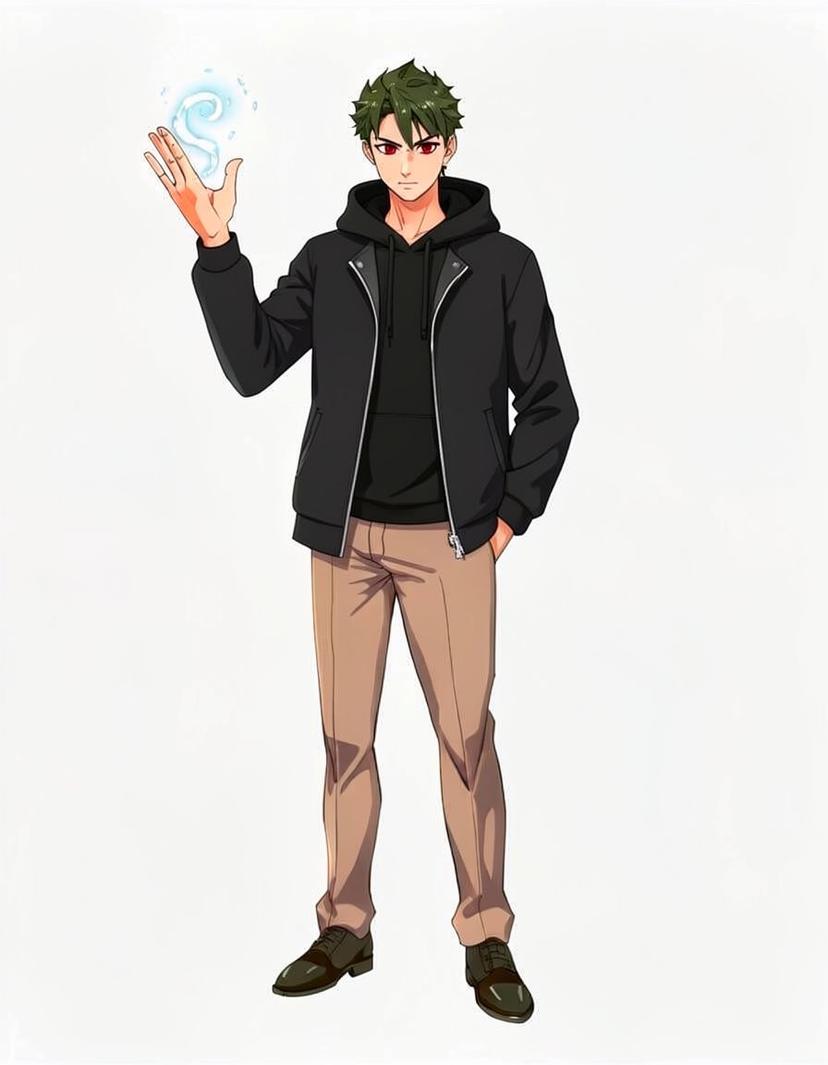 Ren Hasegawa, a Jujutsu Kaisen OC made on GenTube