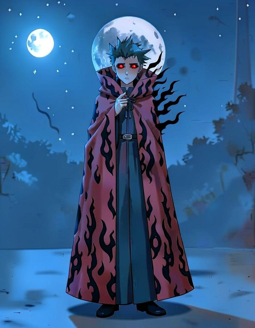 Nightshade Rift, a Naruto OC made on GenTube