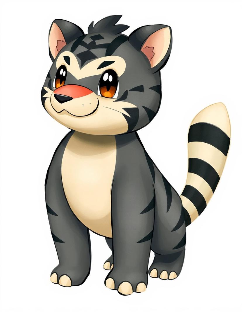 Novastripe, a Pokemon OC made on GenTube