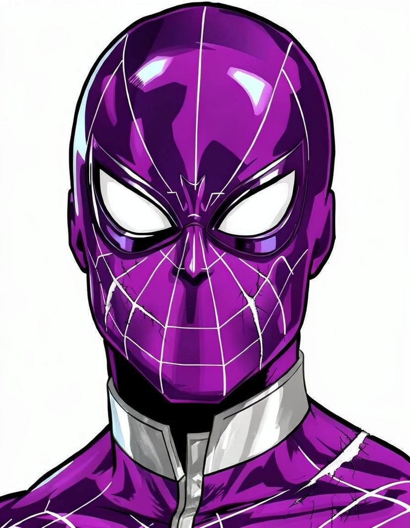 Nightweaver, a Spider Man OC made on GenTube