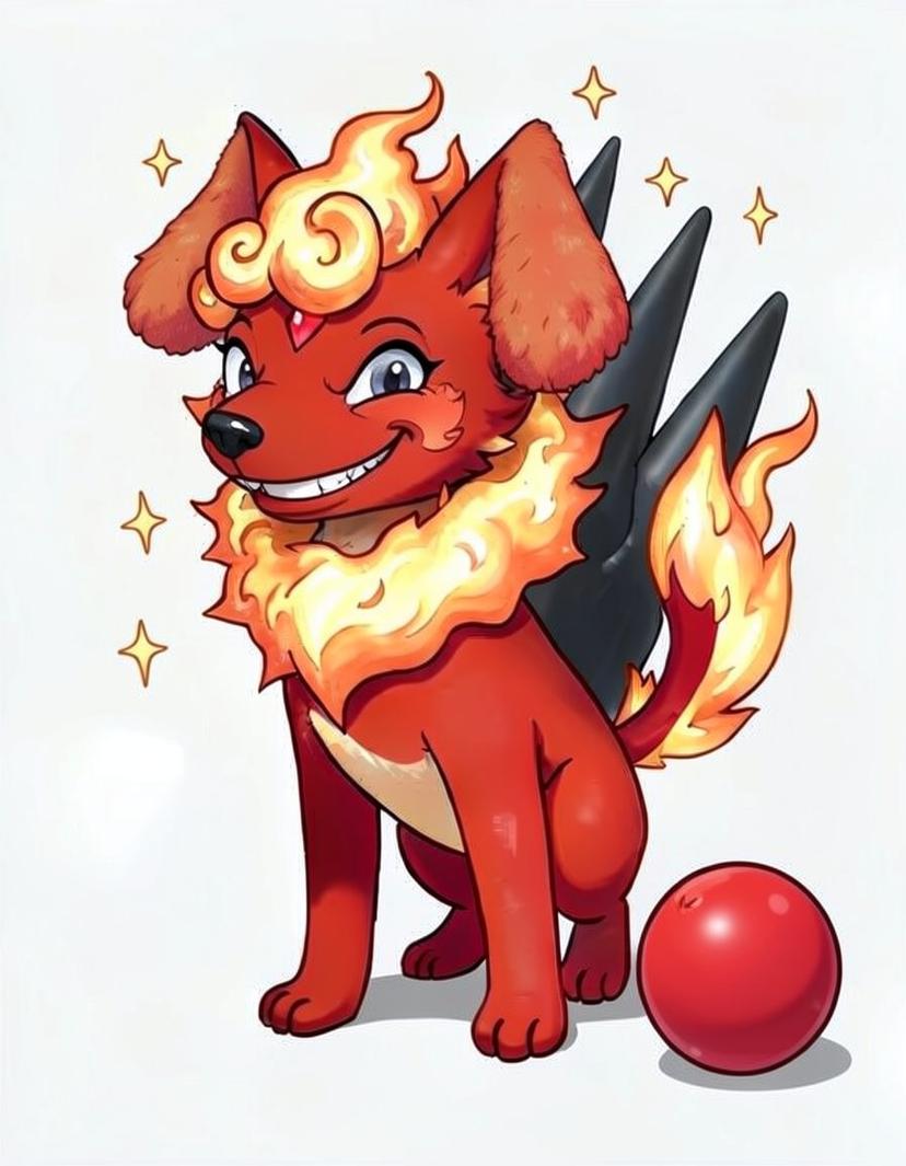 RedRover, a Pokemon OC made on GenTube