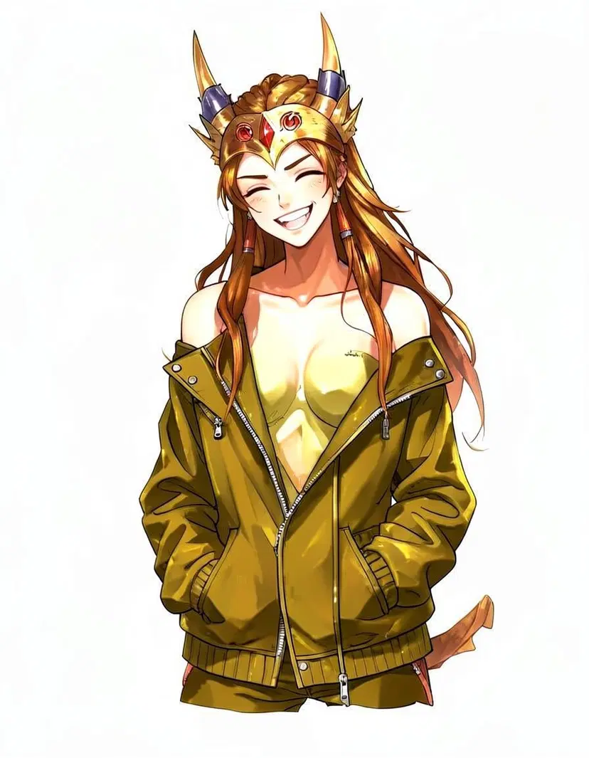 Sunny, a Wings of Fire OC made on GenTube
