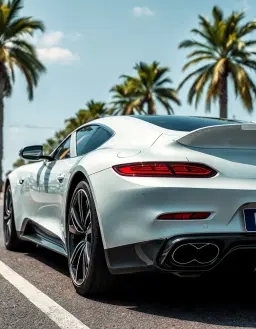 Luxury car 3:4