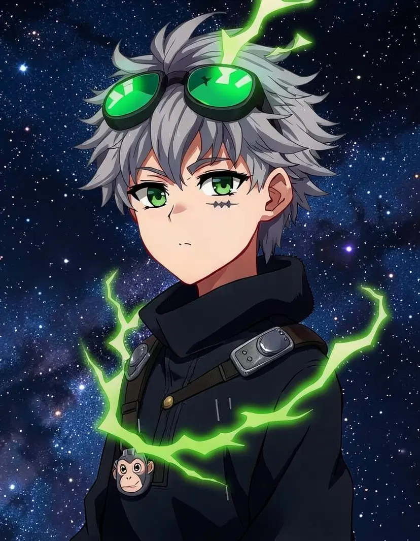 Azun, a Jujutsu Kaisen OC made on GenTube