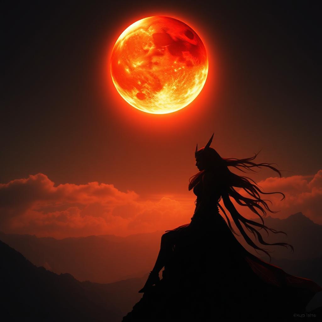 Blood moon Eclipse FUTURISTIC reincarnated Eve assasin called Honor Figh