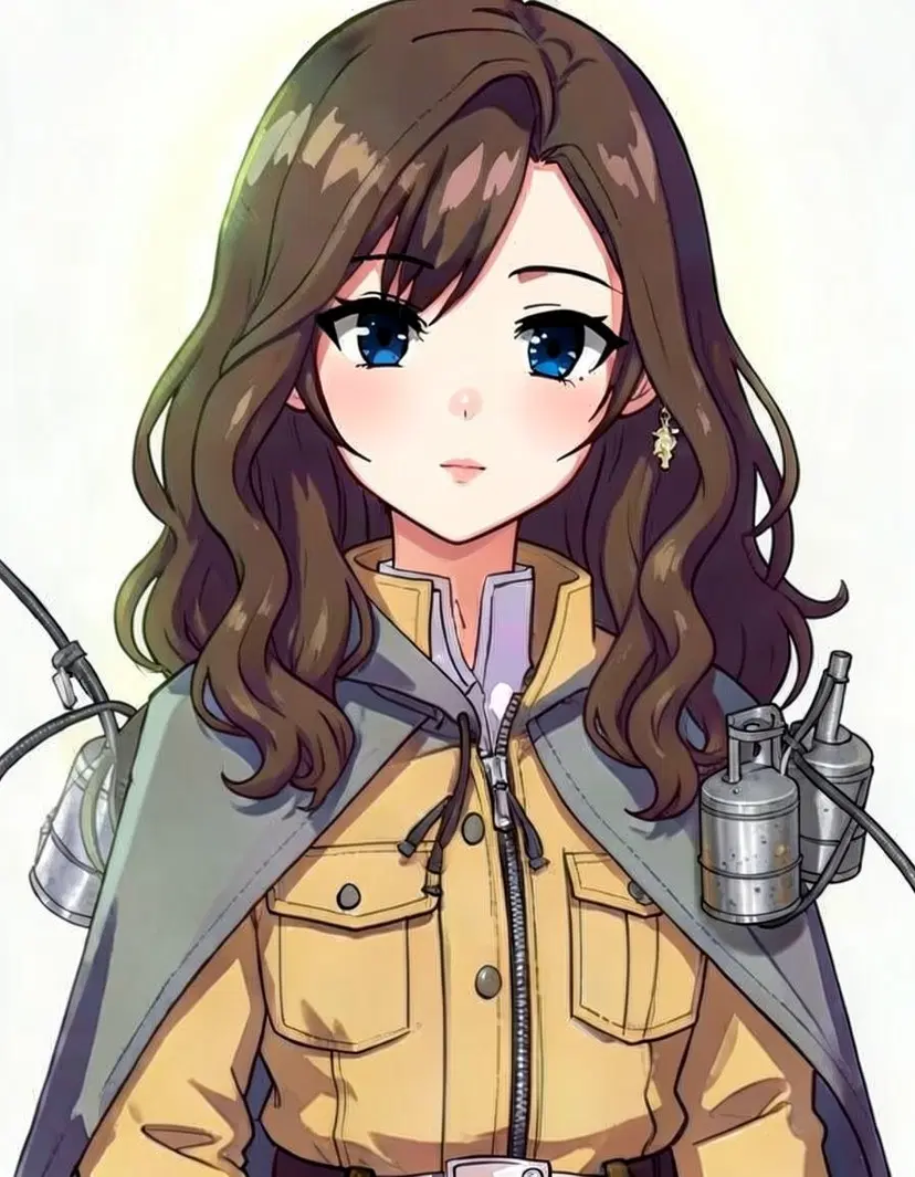 Lia, a Attack on Titan OC made on GenTube