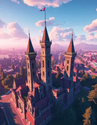 Make tilted Towers in fortnite Battle royale 