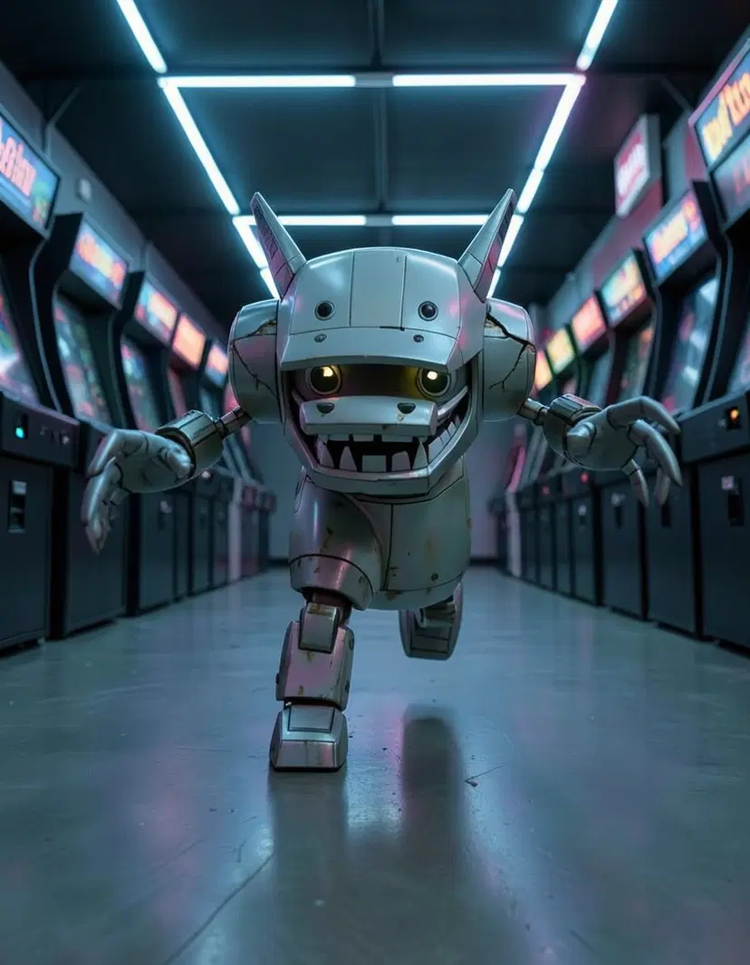 Safety Bot 0, a FNAF OC made on GenTube