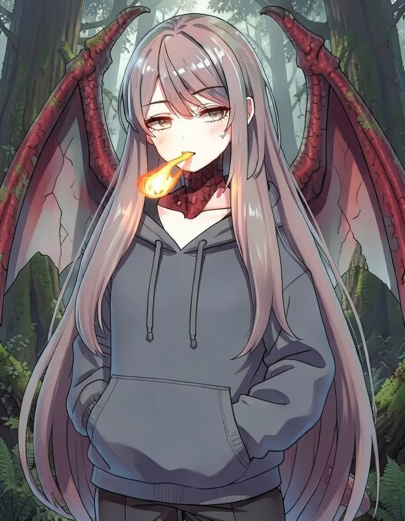 Crimson, a Wings of Fire OC made on GenTube