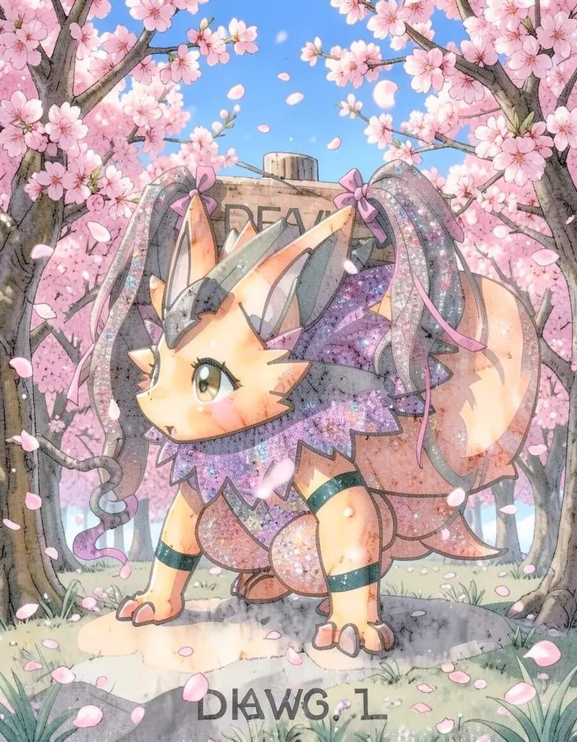 Shadewhisk, a Pokemon OC made on GenTube