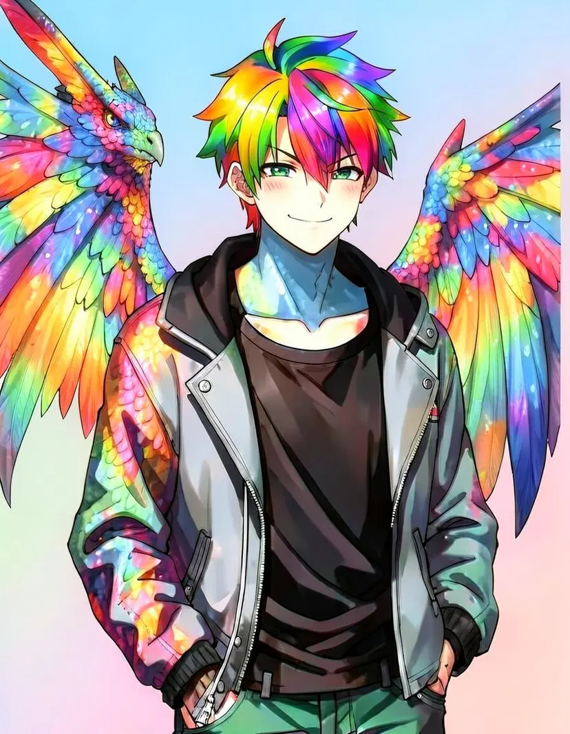 Jadeflare, a Wings of Fire OC made on GenTube