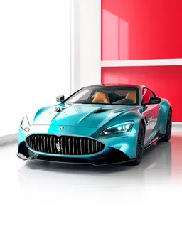 Luxury car 3:4