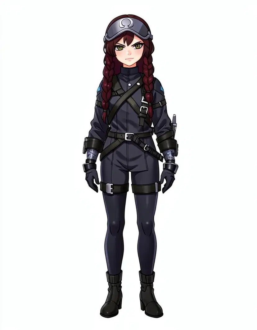 Jess, a Fourth Wing OC made on GenTube